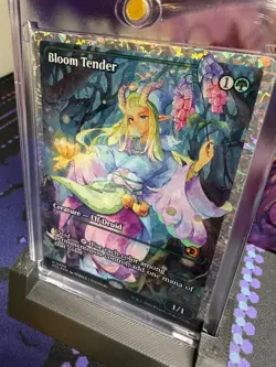 Bloom Tender (0400) (Showcase) (Fracture Foil) Lorwyn Eclipsed Fracture Foil MTG - Image 3