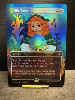 Idyllic Tutor (Borderless) Special Guests Foil - Image 1