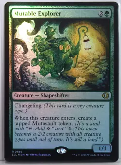 Mutable Explorer [New, Near Mint] *Foil* {Lorwyn Eclipsed} - Image 1