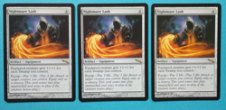 Magic the Gathering MTG Mirrodin NIGHTMARE LASH X 3 VLP/EX C 2003 NICE! - Image 1