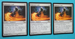 Magic the Gathering MTG Mirrodin NIGHTMARE LASH X 3 VLP/EX C 2003 NICE! - Image 2