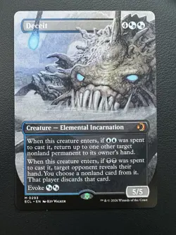 Deceit (Borderless) Lorwyn Eclipsed Regular - Image 1