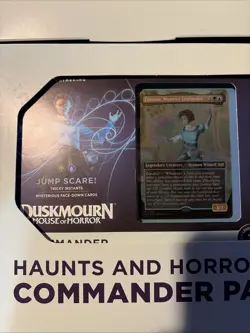2x Lot Magic The Gathering Haunts and Horrors Commander Pack - Image 2