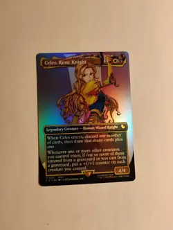 Celes, Rune Knight (Borderless) Commander: Final Fantasy Foil - Image 1