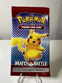2022 Pokemon Match Battle McDonalds Promo Sealed Booster Card Free Shipping! - Image 1