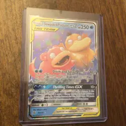 Slowpoke & Psyduck GX TAG TEAM 35/236 Pokemon Sun & Moon Unified Minds NM - Image 1