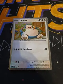 Snorlax 122 Sv: Scarlet & Violet Promo Cosmos Holo SVP EN 122 Pokemon NM - Image 1