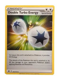 New: 2022 Pokemon TCG Double Turbo Energy 151 Brilliant Stars Regular Uncommon - Image 1
