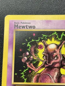Pokemon Mewtwo Black Star Promo #14 MP - Image 2