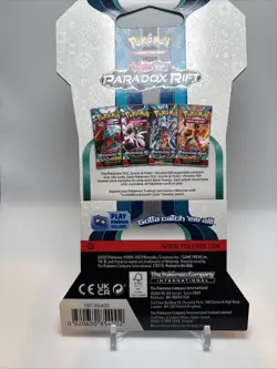 2 Sealed Pokemon Blister Packs Phantasmal Flames And Paradox Rift - Image 5