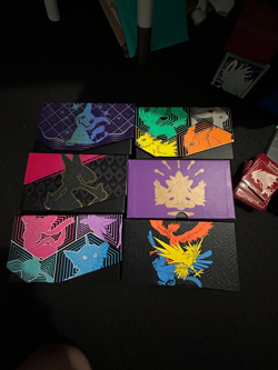 Pokemon TCG mixed lot ETB sleeve dice mcdonalds pack deck box energy pikachu - Image 1