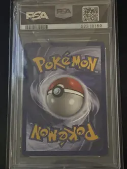 Arcanine Black Star Promo #6 Rare Non-Holo Pokemon 2000 PSA 10 - Image 2