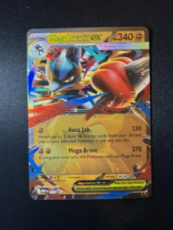 Mega Lucario ex - MEP012 - Black Star Promo - Mega Evolution - Pokemon - - Image 1