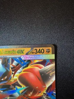 Mega Lucario ex - MEP012 - Black Star Promo - Mega Evolution - Pokemon - - Image 3