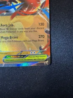 Mega Lucario ex - MEP012 - Black Star Promo - Mega Evolution - Pokemon - - Image 4