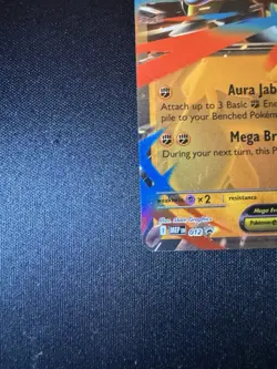 Mega Lucario ex - MEP012 - Black Star Promo - Mega Evolution - Pokemon - - Image 5