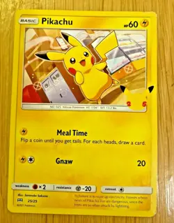2021 Pokemon McDonald's Collection Promo 25/25 Pikachu - Image 1