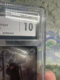 2022 Umbreon V TG22/TG30 Pokemon Brilliant Stars CGC 10 Read Description - Image 3
