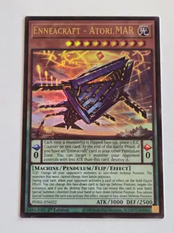 Enneacraft - Atori.MAR PHRE-EN022 Ultra Rare Yugioh Phantom Revenge (Ink Error) - Image 1