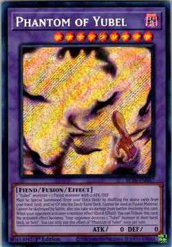 Phantom of Yubel BLTR-EN047 Near Mint Secret Rare 1st Edition Yu-Gi-Oh! - Image 1