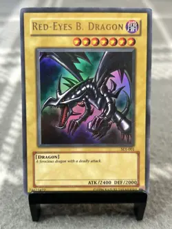 Red-Eyes Black Dragon SDJ-001 Ultra Rare Starter Deck Joey Yu-Gi-Oh! TCG - Image 1