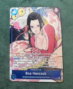 One Piece Illustration Box Vol.1 Boa Hancock Full Art ST17-004 Foil NM - Image 1