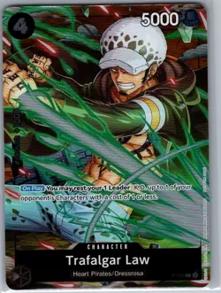Trafalgar Law (Event Pack Vol. 4) P-038 Alt Art - One Piece Card Game - NM - Image 1
