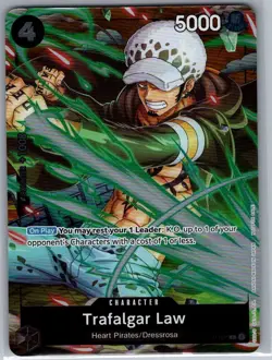 Trafalgar Law (Event Pack Vol. 4) P-038 Alt Art - One Piece Card Game - NM - Image 1
