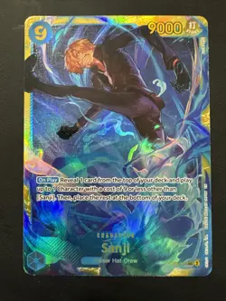 Sanji OP06-119 SEC Wings of the Captain Foil English One Piece - Image 1