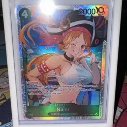 Nami OP14-031 (SR) The Azure Sea’s Seven One Piece TCG English Super Rare - Image 1
