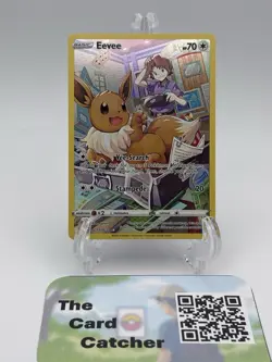 Pokemon Eevee TCG Ultra Rare Holo Card TG11/TG30 Brilliant Stars Near Mint - Image 1
