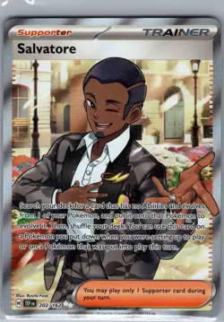 Salvatore 202/162 SV05: Temporal Forces - Pokemon Card - NM - Image 1