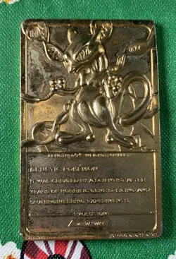 23 K Gold Plated Mew Two Pokemon Card (Nintendo 1999) 23K - Image 2