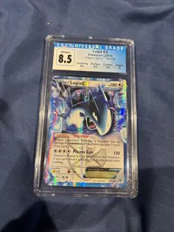 Lugia EX Team Plasma Holo Ultra Rare Card 108/135 Plasma Storm CGC 8.5 - Image 1