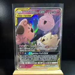 Togepi Cleffa Igglybuff GX 143/236 TAG TEAM Pokemon Card French - Image 1