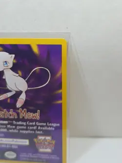 CATCH MEW Card Promo - Pokemon the Movie - 1999 Pokemon Wizards of the Coast - Image 3