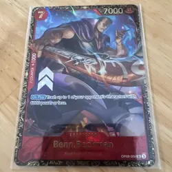 One Piece Tcg Regional Top 16 Benn Beckman Prize Card - Image 1