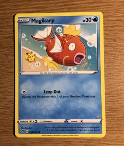 039/192 Magikarp | Common | Pokemon Trading Card Game Sword & Shield Rebel Clash - Image 1