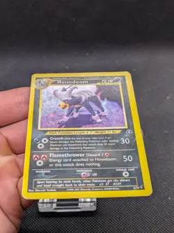 Pokemon Card Houndoom 4/75 Holo Rare Neo Discovery WOTC Played - Image 3