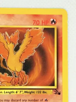 Moltres 27/62 Non-Holo Rare | Fossil Set Pokemon Card | WOTC 1999 - Image 5