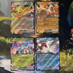 Lot of 4 Pokemon Destined Rivals double rare cards - Image 1