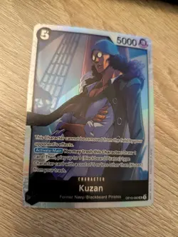Kuzan OP10-082 SR Royal Blood One Piece Card Game English - Image 1