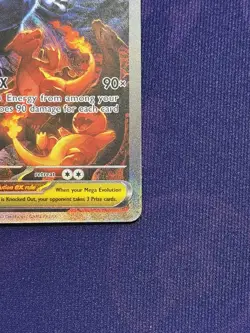 Mega Charizard X ex 125/094 SIR Me02: Phantasmal Flames Pokemon Card TCG CCG - Image 3