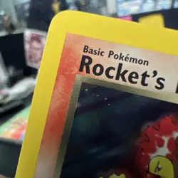 Pokemon TCG Rockets Moltres Holo Rare Card 12/132 Gym Heroes - Image 4