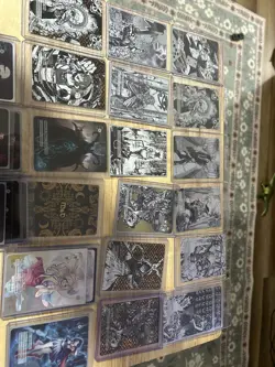 Back Alley Mages Huge Lot Of All Foil Cards In All Rarities + Autographed Box - Image 2