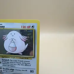 Chansey 003/102 Base Holo Pokemon card *Excellent Condition - Image 3