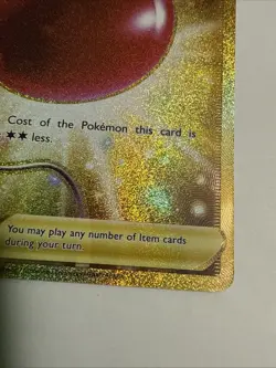 Pokemon TCG Sword & Shield Base Air Balloon Card 213/202 Secret Rare Gold Lp - Image 3