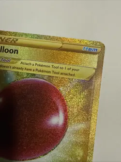 Pokemon TCG Sword & Shield Base Air Balloon Card 213/202 Secret Rare Gold Lp - Image 4