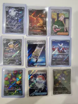 Pokemon Lot Of 100 Cards-Full Arts, Ex’s, Sir’s, Pokeballs, Holos, & More - Image 3
