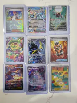 Pokemon Lot Of 100 Cards-Full Arts, Ex’s, Sir’s, Pokeballs, Holos, & More - Image 4
